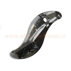 Swarovski Wave 28mm - Silver Night